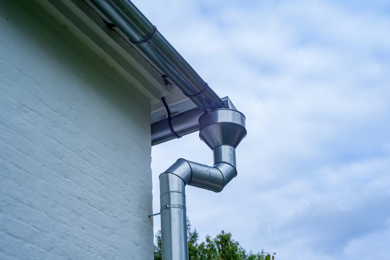 Downspout Connection and Securing